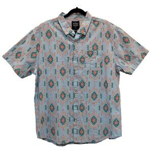 Massive Apparel Southwest Button Up Shirt Men's X-Large Mutlicolor
